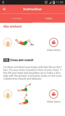 ABS - 7 MINUTE android App screenshot 7